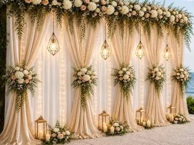 Artificial Flower Decoration by Hamd Flower Decoration in Kolkata