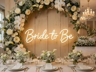 Bride To Be Decoration by Hamd Flower Decoration in Kolkata