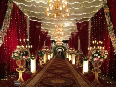 Pandal Decoration by Hamd Flower Decoration in Kolkata