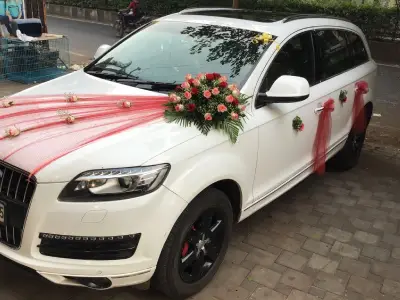 Wedding Car Decoration by Hamd Flower Decoration in Kolkata