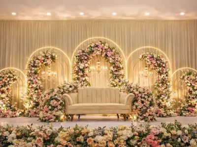 Wedding Flower Decoration by Hamd Flower Decoration in Kolkata