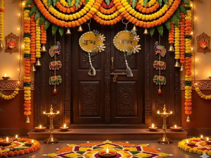 Griha Pravesh Decoration in Kolkata by Hamd Flower Decoration in Kasba, Kolkata