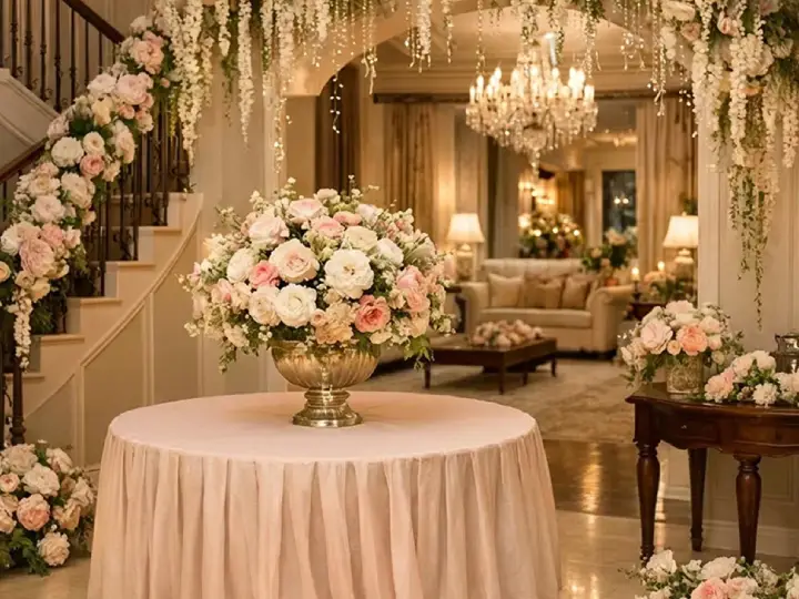 Home Flower Decoration in Kolkata by Hamd Flower Decoration in Kasba, Kolkata