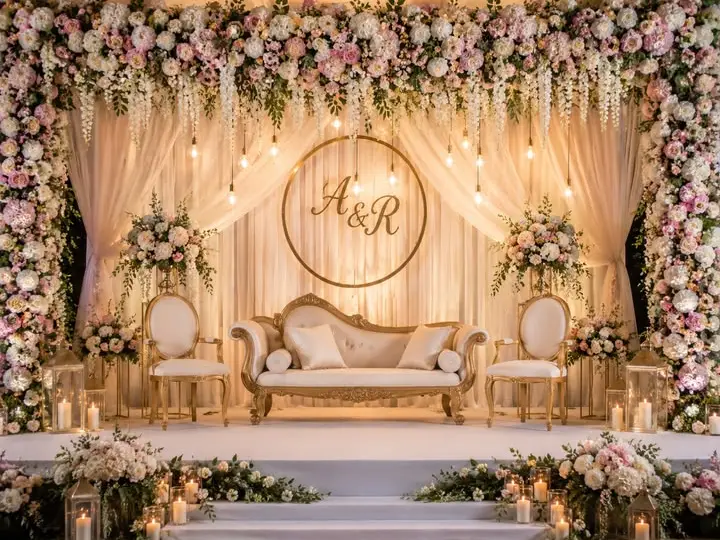 Reception Decoration in Kolkata by Hamd Flower Decoration in Kasba, Kolkata