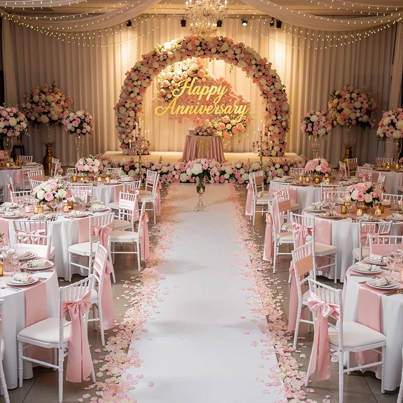 Elegant flower decoration in Kolkata by Hamd Flower Decoration