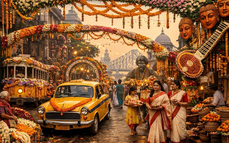 2026 Floral Trends: Global to Desi – Hamd’s Kolkata Twist