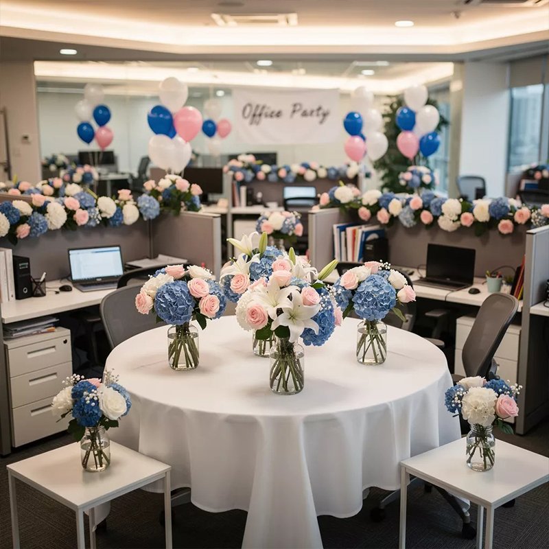 Elegant flower decoration in Kolkata by Hamd Flower Decoration