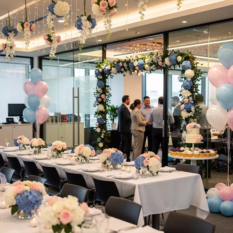 Elegant flower decoration in Kolkata by Hamd Flower Decoration