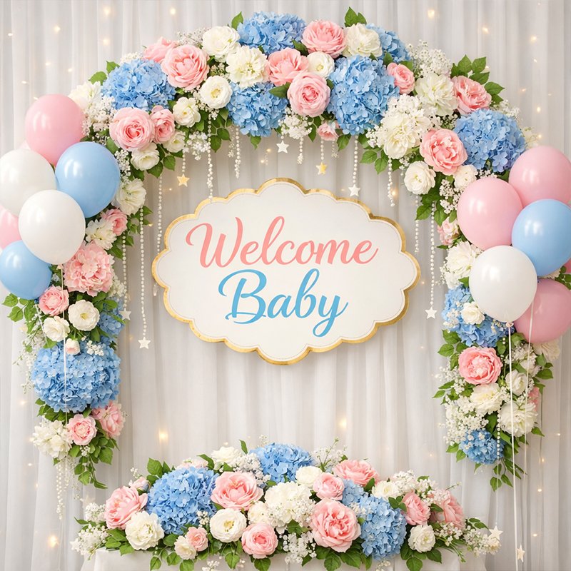 Elegant flower decoration in Kolkata by Hamd Flower Decoration