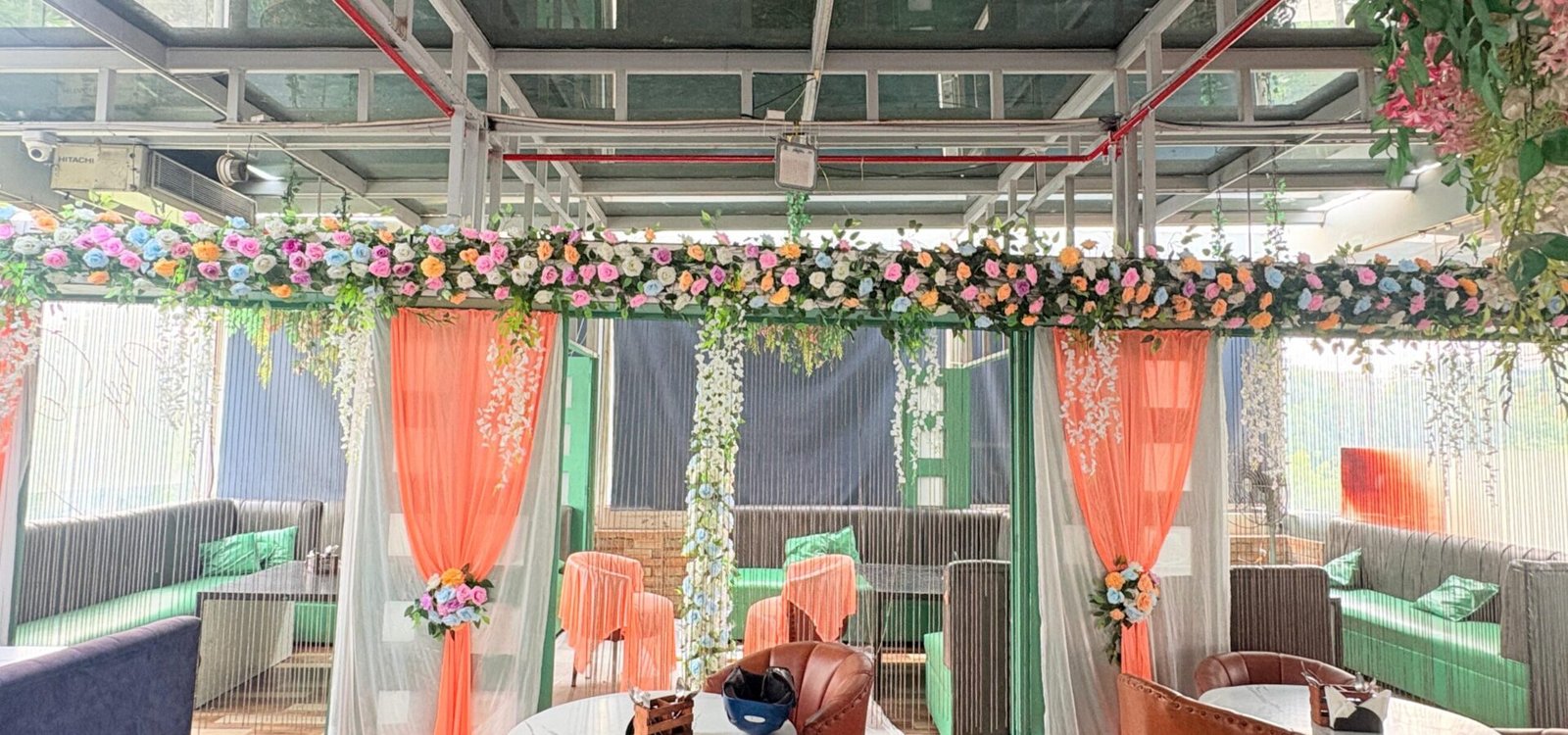 Flower vs Balloon Decoration for Home Functions | Hamd Flower Decoration Kolkata